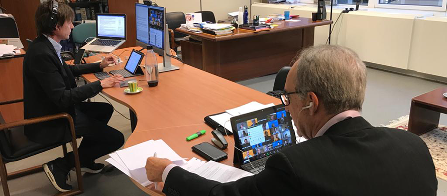 El Comité Ejecutivo del Codex, pionero del trabajo por medios virtuales